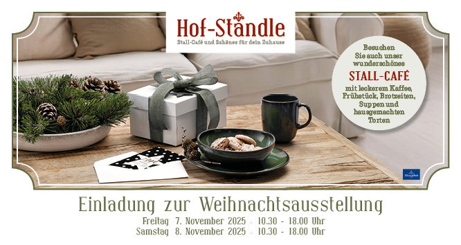 Einladung Weihnachtsausstellung